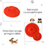 Set Agility Dog 3 Esercizi: Slalom, Ostacoli, Anello, per Addestramento Cani, Portatile, 2,5 kg, Giallo e Rosso - immagine 8