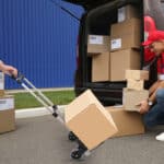 Carrello Portapacchi Pieghevole max 70kg con Maniglie Telescopiche e Altezza Regolabile, 41x38,5x1 cm, Argento - immagine 2