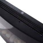 Caminetto Elettrico da Parete con Effetto Fiamma Colorato e Telecomando, Camino Elettrico 18W con Temperatura Regolabili, Termostato, Timer e Protezione da Surriscaldamento, Nero - immagine 8