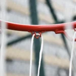 Canestro Portatile Canestro Basket da Esterno con Altezza Regolabile 193,5-248,5cm e Base da Riempire con Acqua o Sabbia, in Acciaio e Nylon 73x49x194-249cm - immagine 7