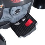 Mini Moto Elettrica per Bambini da 37-72 Mesi 3 Ruote Batteria 6V PP Ferro, Velocità 2,5KM/h, 92×53×67cm - immagine 9