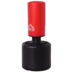 Sacco da Boxe da Terra Pesante con Altezza Regolabile (145-172cm) , Sacco da Boxe Pieno Base da Riempire con Acqua (1kg) Sabbia (120kg)