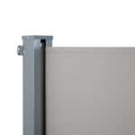 Tenda da Sole Laterale e Avvolgibile (3x1,6m) in Alluminio e Poliestere Imperemabile Anti-UV, per Vento/Privacy - immagine 8