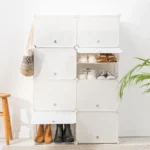 Scarpiera Modulare Portatile InnovaGoods Bianco - immagine 2