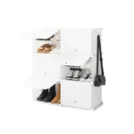 Scarpiera Modulare Portatile InnovaGoods Bianco - immagine 7