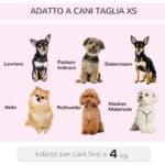 Trasportino Zaino 2 in 1 per Cani e Gatti con Tasche Laterali, Maniglia Telescopica e Ruote, 42x25x55cm, Rosa - immagine 8