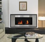 Camino Bioetanolo da Parete con 2 Bruciatori Capacità di 3L 136BTU 110 x 54 x 14,5cm - immagine 2