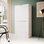 Scrivania DALIA Bianco laccato lucido - immagine 3