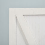 Paravento a 4 Ante per Interni, Divisorio in Legno per Camera e Ufficio, 182x170 cm, Bianco - immagine 7