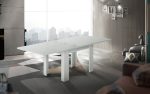 Tavolo allungabile JESI a libro 90 cm Bianco larice