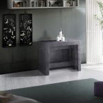 Set 2 panche allungabili PRATIKA Ardesia