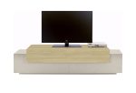 Porta tv CORO 200 cm 3 ante a ribalta Cachemire / Rovere Chopin - immagine 3