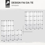 Mobile Scarpiera Modulare Salvaspazio, 16 Cubi 30x30x30 cm in Acciaio e PP, 125x32x125 cm, Trasparente - immagine 5