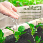 Telo per Pacciamatura 50x2 m Traspirante e Anti-UV in Polipropilene Nero - immagine 4