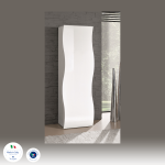 Armadio ONDA 1 anta Bianco laccato lucido - immagine 5