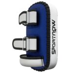 Colpitore Boxe e Muay Thai Imbottito per Braccio, in PU e EPE, 38x20x18 cm, Blu