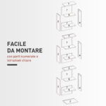 Scaffale Porta CD con 6 Ripiani Regolabili, Capacità di 260 CD/120 DVD, 33x24x140 cm, Nero - immagine 7
