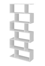 Libreria verticale CALLI Bianco laccato lucido - immagine 3