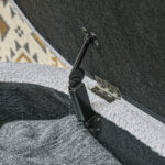 Panca Fondo Letto in Tessuto Teddy con Vano Contenitore, 116x41x40,5cm, Grigio Chiaro - immagine 9