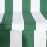 Dondolo da Giardino 3 Posti in Acciaio e Teslin con Tetto Parasole, 172x110x153 cm, Bianco e Verde - immagine 8