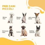 Recinto per Cani di piccola taglia con 6 pannelli per esterni e Interni, 82,5-150x79x61cm Metallo - immagine 4