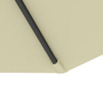 Ombrellone da Giardino 3x2,5 m a Braccio Inclinabile con Manovella, Beige - immagine 8