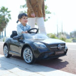 Macchina Elettrica per Bambini Licenza Mercedes SLC 3 con Telecomando, in PP e Metallo, 107x62,5x44 cm, Nero - immagine 9