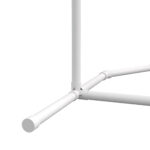 Set Agility Dog 4 Pezzi con 4 Picchetti e Borsa da Trasporto, in PE e ABS, 89x69x99 cm, Bianco e Arancione - immagine 9