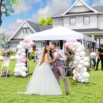 Gazebo da Giardino 6x3 m Pieghevole con Zanzariera e Borsa di Trasporto, Crema - immagine 8