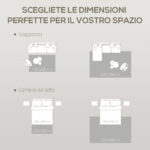 Tappeto Moderno da Soggiorno e Salotto, Ipoallergenico e Lavabile con Effetto 3D, 230x160 cm, Giallo - immagine 8