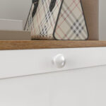 Scarpiera Slim con 3 Ripiani Regolabili a 2 Livelli per 12 Paia, in Truciolato e MDF, 60x24,5x75,5 cm - immagine 9
