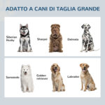 Ciotole per Cani Rialzate in Acciaio Inox e Legno con Cassetto, 60x30x36cm, Nero - immagine 4