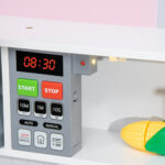 Cucina Giocattolo per Bambini con Altezza Regolabile, Suoni, Luci e Utensili, in MDF e PP, 60x30,5x93,2 cm - immagine 9