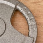 Set di 6 Dischi Pesi per Bilanciere e Manubri 2,5-35KG, Dischi palestra in Acciaio con Foro 50 cm, Ideali per Bilancieri Olimpionici, Argento - immagine 9