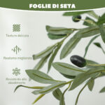 Pianta Artificiale di Olivo Alta 150 cm, Albero Finto con 720 Foglie e 32 Olive, Vaso Incluso - immagine 5