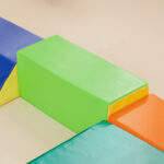 Set Costruzioni Morbide per Bambini con 5 Blocchi a Rettangolo e Trapezio, in PU e EPE, 48,3x19,1x48,3 cm, Multicolore - immagine 9