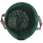 Set 3 Sacchi per Rifiuti da Giardino da 272 L con Manici, Richiudibili e Riutilizzabili, Ø67x76 cm, Verde - immagine 9