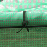 Copertura PE per Serra da Giardino con Porta a Cerniera e Finestre, 140x73x190cm, Verde - immagine 9