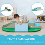 Set Costruzioni Morbide per Bambini 1-3 Anni da 6 Pezzi, in PU ed EPE Multicolore - immagine 6