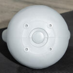 Kettlebell 16kg in PU e Sabbia con Base Piatta e Impugnatura per Stacchi, Squat e Sollevamenti, 27x17x31 cm, Verde - immagine 8