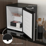 Frigo Portatile 35L con Ripiano Rimovibile e Temperatura Regolabile, 47x44,2x48,8 cm, Argento - immagine 6