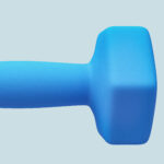 Set 2 Manubri Esagonali da 2x6kg in Metallo e Plastica con Impugnatura Antiscivolo, 22x10x10 cm, Azzurro - immagine 9