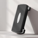 Stepper Fitness Casa, Step Fitness con Altezza Regolabile 10-15 cm, con Strato Antiscivolo, Pedana Step Fitness Casa per Allenamento a Palestra, 68x29cm, Nero e Grigio - immagine 8