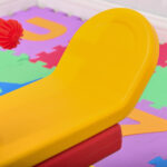 Altalena a Bilico con Maniglie Antiscivolo per Bambini Età 1-4 Anni, Plastica HDPE Atossica, 150x32x60cm, Multicolore - immagine 7