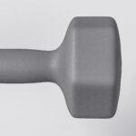 Set 2 Manubri Esagonali da 2x10 kg in Metallo e Plastica con Impugnatura Antiscivolo, 26x12x12 cm, Grigio - immagine 9