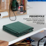 Set 3 Sacchi per Rifiuti da Giardino da 272 L con Manici, Richiudibili e Riutilizzabili, Ø67x76 cm, Verde - immagine 7