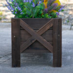 Letto per Orto Rialzato e Fioriera da Esterno Rettangolare, 1x36,5x36cm - immagine 9