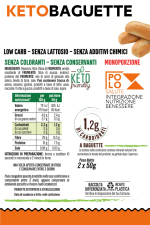 KETO BAGUETTE MONOPORZIONE - immagine 3