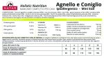 HOLISTIC NUTRITION MINI ADULT DOG - AGNELLO E CONIGLIO - IPOALLERGENICO CONFEZIONE:10 kg - immagine 2