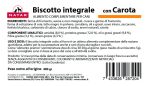 BISCOTTO INTEGRALE PER CANI CON CAROTA CONFEZIONE:400 g - immagine 2